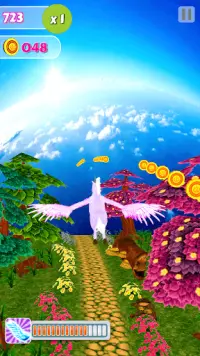 Unicorn Dash Fly Pegasus 3D HD Screen Shot 0