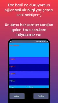 Bilgiler: Bilgi Yarışması Screen Shot 15