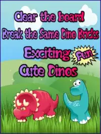 Brick Breaker - Dinosaur Game Screen Shot 1