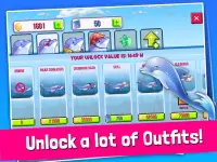 Rainbirth Dolphin Show Infinite Runner Water Race Screen Shot 11