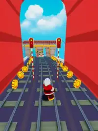 Subway Santa Runner Screen Shot 3