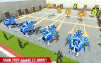 Rhino Robot Car Transform Game Screen Shot 1