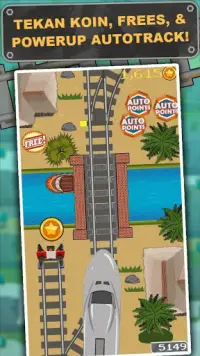 Loco Run – Permainan Kereta Arcade Screen Shot 1