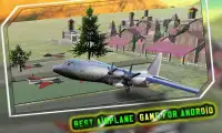 Pilot Airplane Driving Sim 3D Screen Shot 2