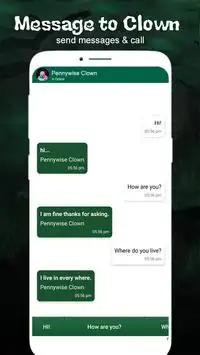 Pennywise's clown call & chat simulator ClownIT Screen Shot 2