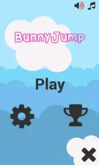 Easter Cute Bunny Jump Screen Shot 0