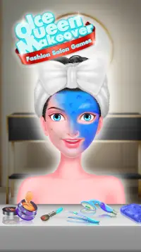 Ice Queen Makeover Fashion Salon Games Screen Shot 3