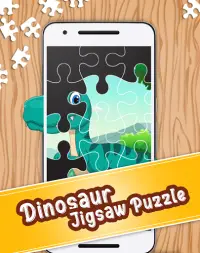 Dinosaur Puzzle Games for Kids Free Screen Shot 0