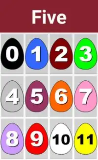 Learn Numbers With Eggs Screen Shot 2