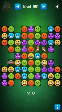 Juegos Emoji: Match 3 Screen Shot 0