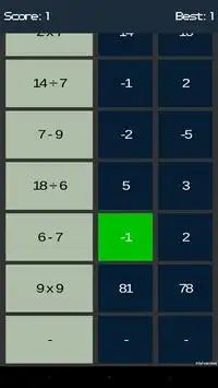 Swing Math Screen Shot 1