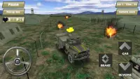 Army Truck Battle 3D Screen Shot 1