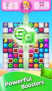 Candy Splash: Sweet Match 3 Puzzle Game 2021 Screen Shot 2