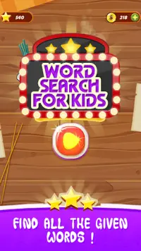 Word Search For Kids Screen Shot 0