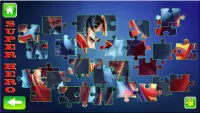 Cartoon hero Jigsaw Super puzzle games Screen Shot 0