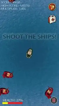 Shoot Ships Screen Shot 0