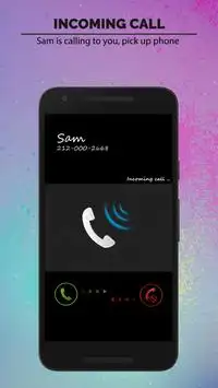 Fake Call & SMS Pro. Screen Shot 5