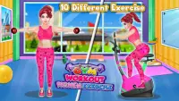 Gym Workout - Women Exercise Game Screen Shot 3