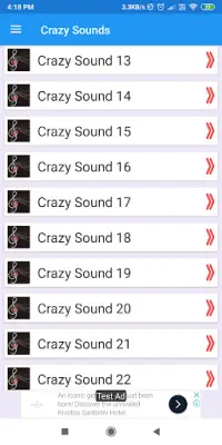 Crazy Funny Sound Effects: Com Screen Shot 5