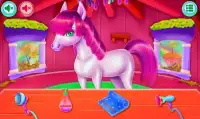 permainan salon kecantikan unicorn Screen Shot 2