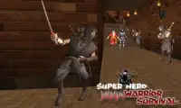 Superhero Ninja Warrior Survival Screen Shot 3