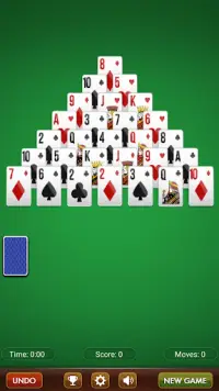 Pyramid Solitaire Screen Shot 0