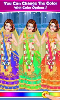 Royal Indian Doll 2 Wedding Salon Marriage Rituals Screen Shot 9