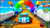 미친 자동차 스턴트 : 자동차 경주 -불가능한 자동차 게임 Screen Shot 1