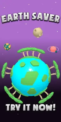 Earth Saver : Casual Relaxing Arcade Tree Game Screen Shot 0