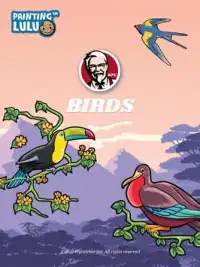 Painting Lulu Birds KFC Screen Shot 3