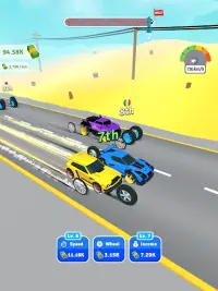 Wheel Merge Race Screen Shot 8