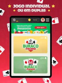 Buraco Italiano Online: Cartas Screen Shot 10