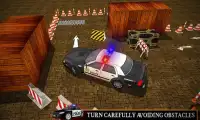 полиция машина вождение 3D: крайность стоянка игры Screen Shot 3