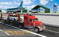 Airplane Flight 3D: Cargo Delivery Truck Transport Screen Shot 2