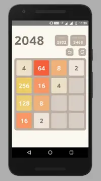 2048 Free Puzzle Game, Brain Booster, Brain Teaser Screen Shot 0