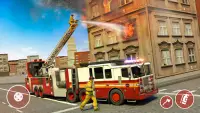 City Rescue Fire Truck Games Screen Shot 1