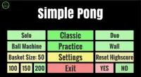 Simple Pong Screen Shot 0