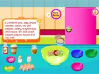 Tuna Burgers Cooking Games Screen Shot 3