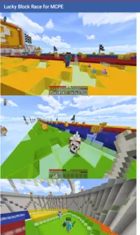 INGGRIS Lucky Block Race for Minecraft PE Screen Shot 2