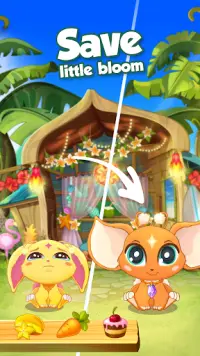 Bloomberry match-3 story. Merge fruits & decorate! Screen Shot 4