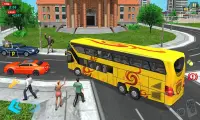 trò chơi lái xe buýt du lịch - trò chơi xe buýt Screen Shot 0