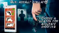 Pistola: simulador de assalto Screen Shot 1