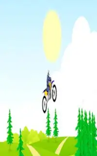 moto hill jungle racing Screen Shot 3