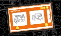 Drawing Fire Truck Coloring Game For Kids Screen Shot 1