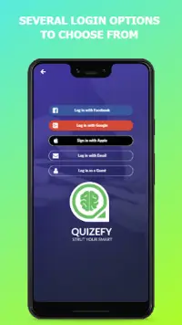 Quizefy – Group,1v1,SP Trivia Screen Shot 1