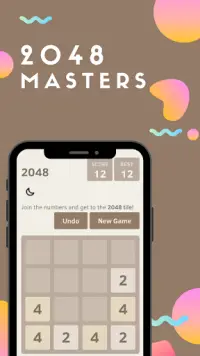 2048 Masters - King's 2048 Screen Shot 0