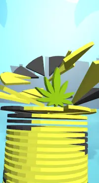 Stack Ball Cannabis Ganja Weed Game Screen Shot 2