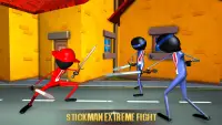 Stickman Ninja สงครามการต่อสู้มาก 3D Screen Shot 12
