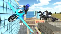 Flying Motorbike Simulator Screen Shot 0