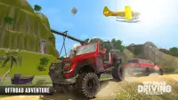 Jeep Driving Adventure - Permainan Offroad Screen Shot 4
